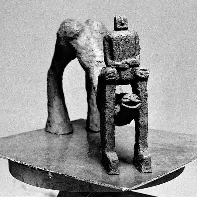 Eli Benveniste, The family Clan, Father and daughter, 1987